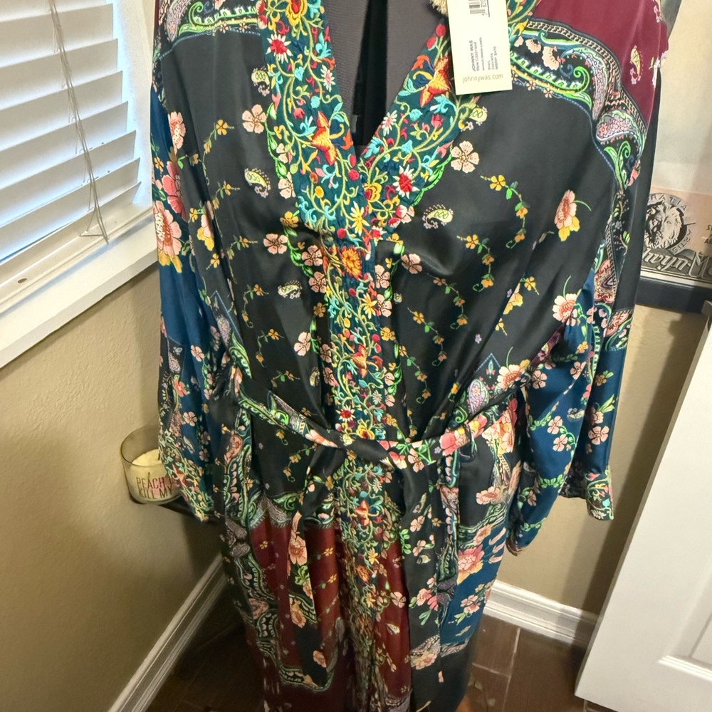 Johnny Was Multicolor Navajo Dress
